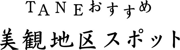 ＴＡＮＥおすすめ美観地区スポット